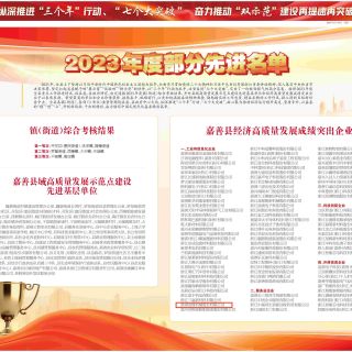 載譽啟新程！熱烈祝賀邊鋒上榜“嘉善縣經濟高質量發展成績突出企業”
